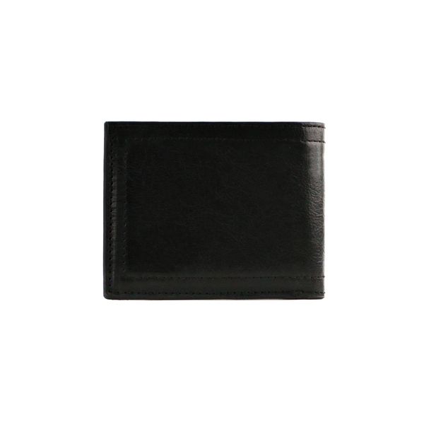  Ví Da Nam Gập Đôi Đen 99A.8 