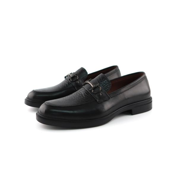  Giày Loafer Nam Đen 28MA.11 