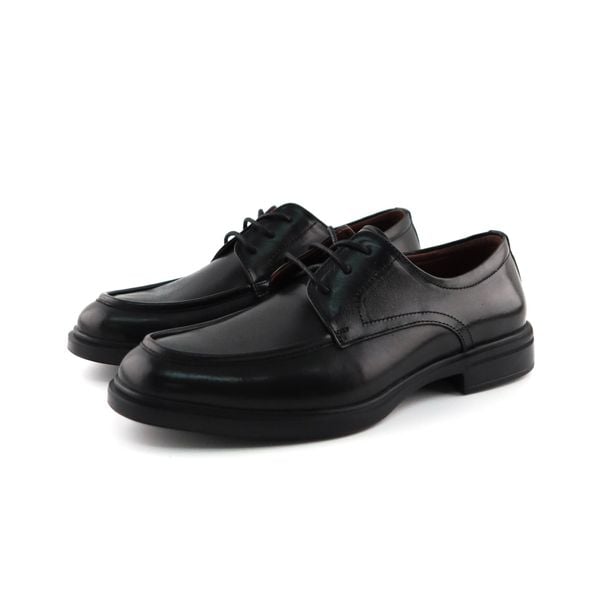  Giày Da Nam Buộc Dây Đen 28MA.10 
