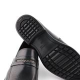  Giày Loafer Nam Đen 28MC.10 