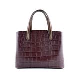  Túi Xách Nữ Da Vân Cá Sấu Tím 26T.32 