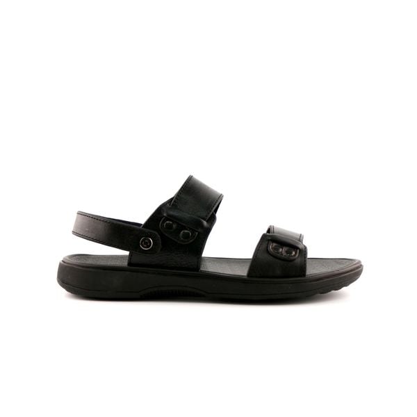  Sandal Da Nam Có Quai Đen 33M.5 