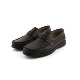  Giày Loafer Nam Vân Nâu 28MI.8 