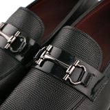  Giày Loafer Nam Đen 28MC.11 