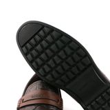  Giày Loafer Nam Vân Nâu 28MI.12 