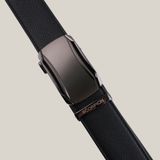  Thắt Lưng Da Nam Khóa Tự Động Đen 36.12 