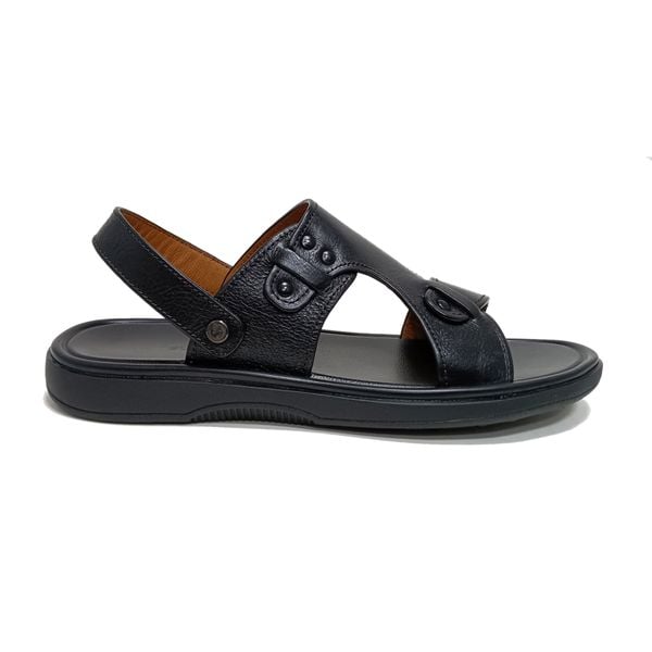  Sandal Da Nam Có Quai Đen 33Đ.9 