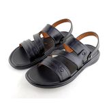  Sandal Da Nam Có Quai Đen 33Đ.4 