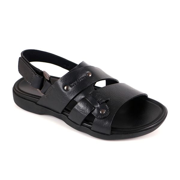  Sandal Da Nam Có Quai Xanh Navy 933.16 