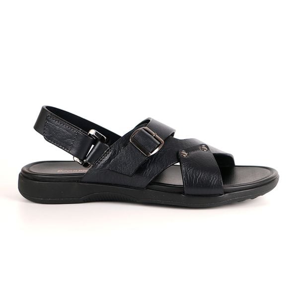  Sandal Da Nam Có Quai Xanh Navy 933.20 