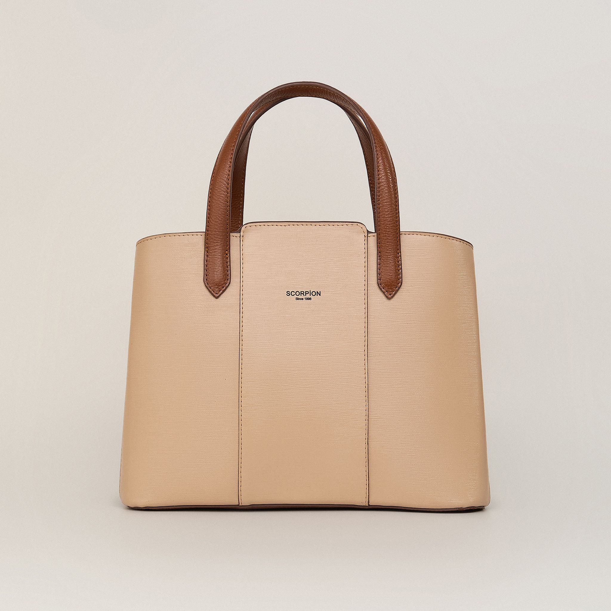  Túi Xách Nữ Da Vân Kem 26K.32 