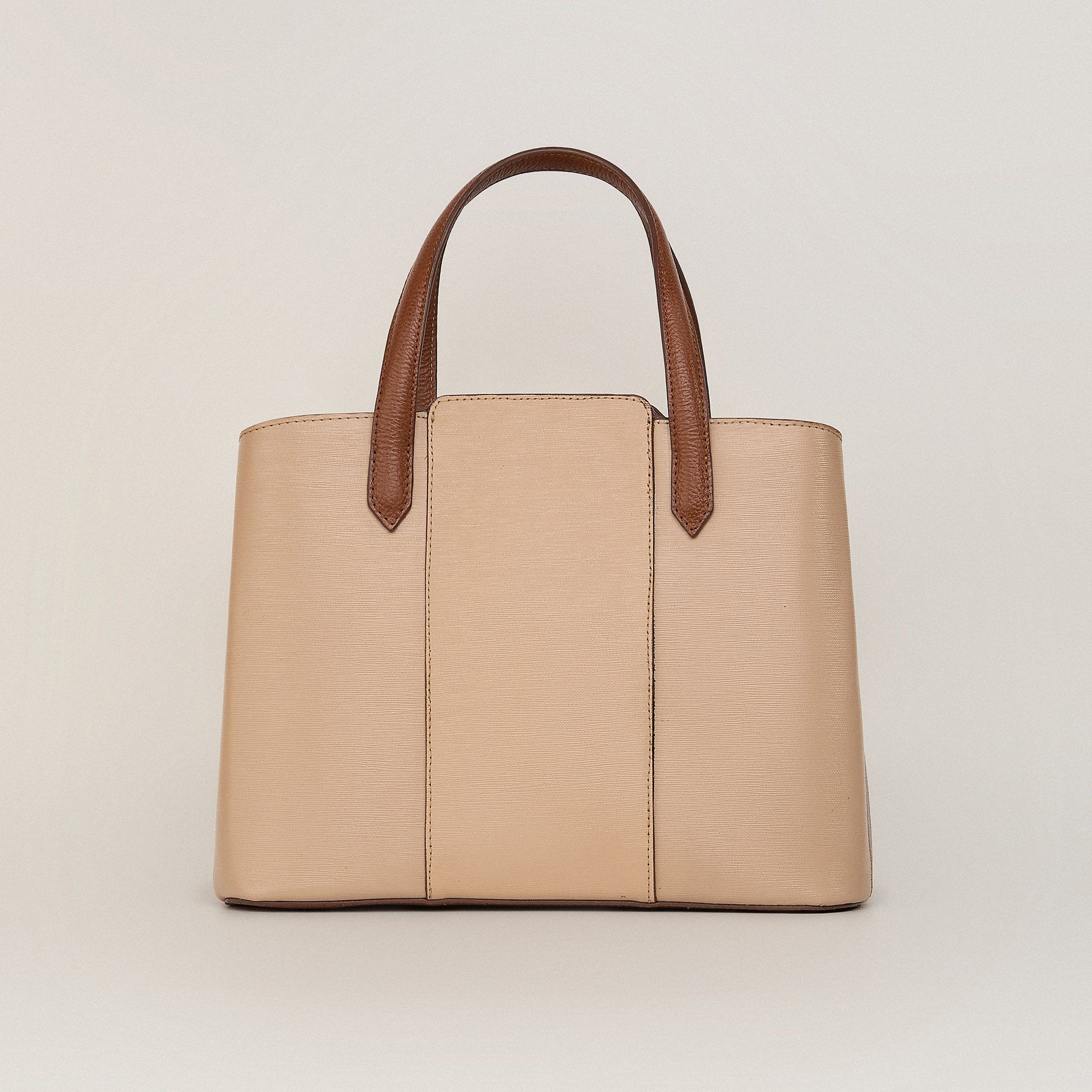  Túi Xách Nữ Da Vân Kem 26K.32 