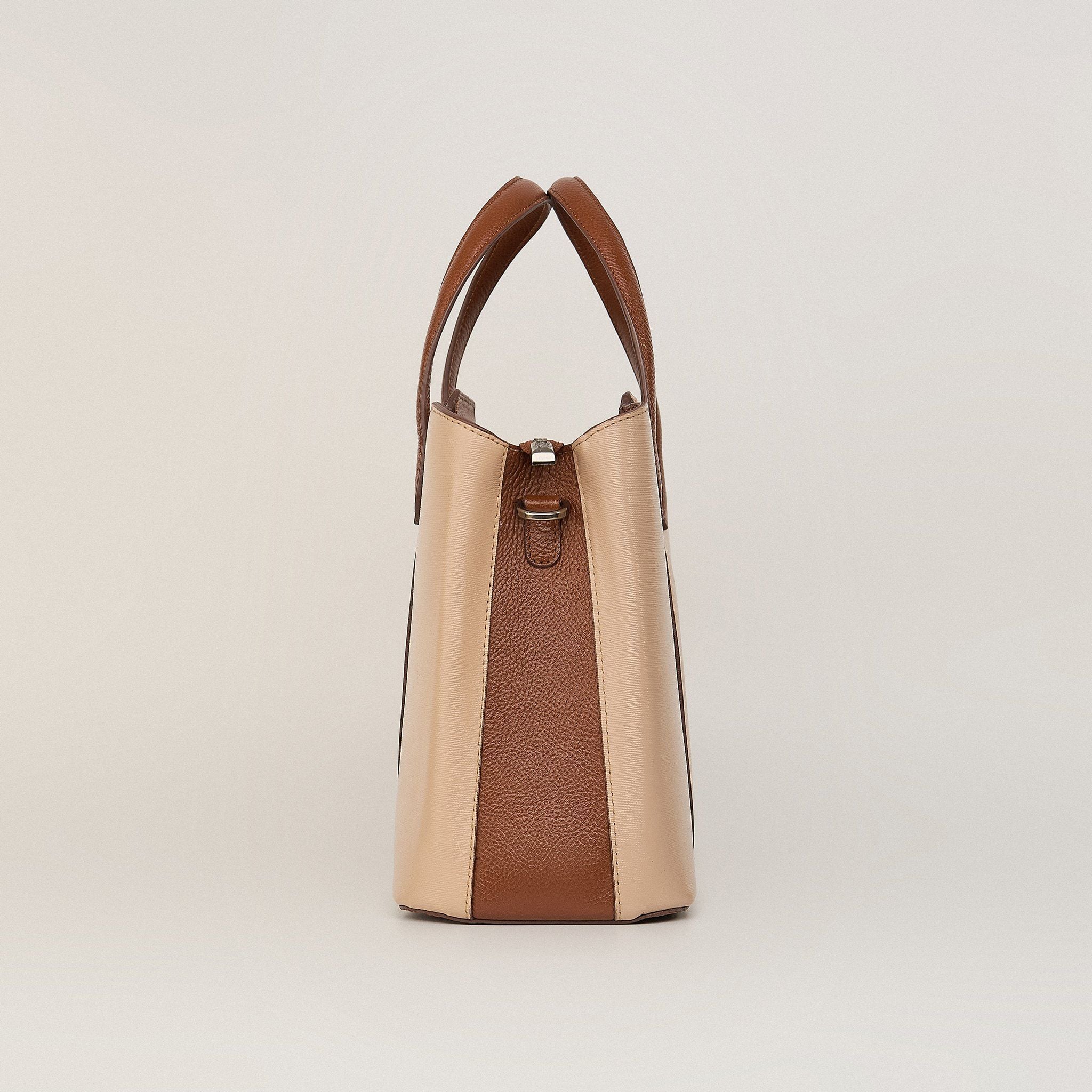  Túi Xách Nữ Da Vân Kem 26K.32 