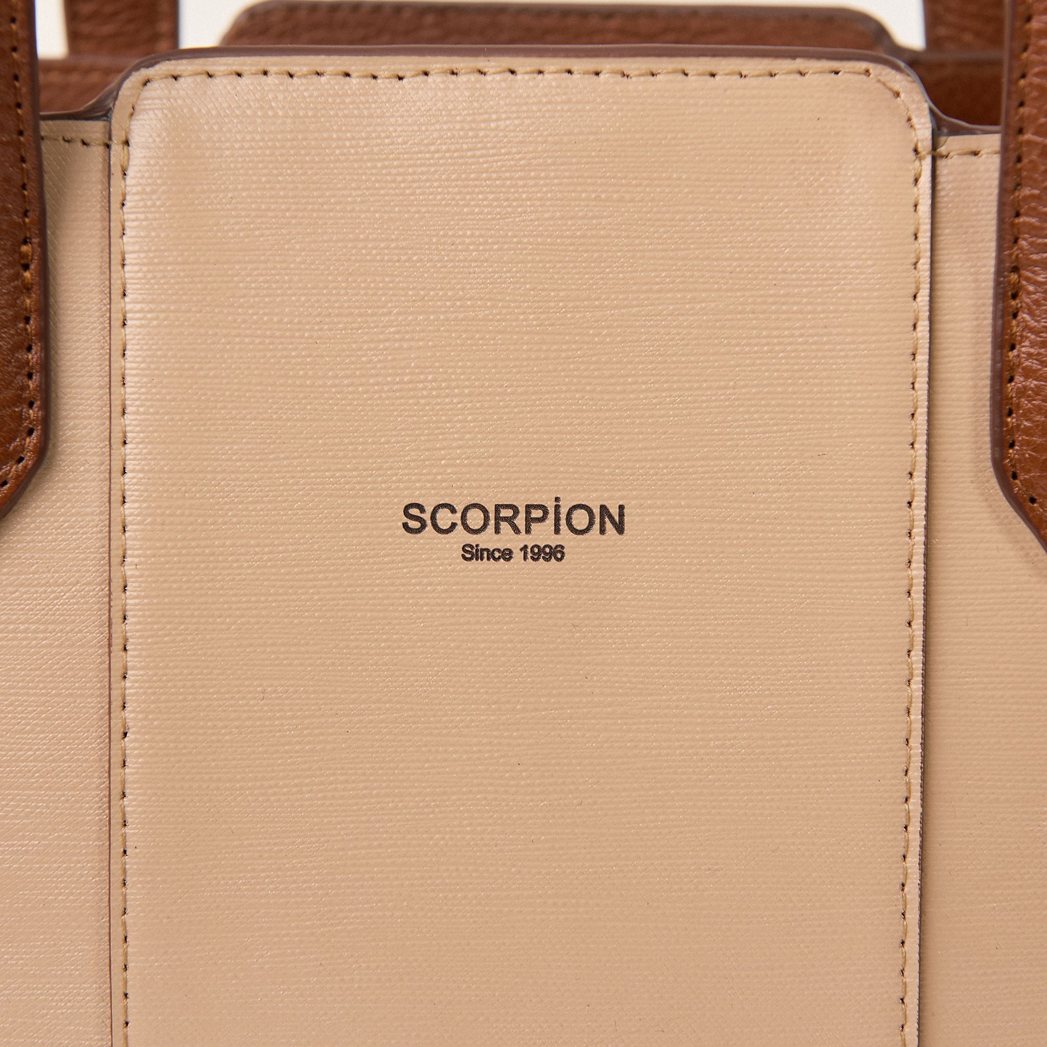  Túi Xách Nữ Da Vân Kem 26K.32 