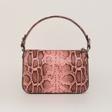  Túi Xách Nữ Shoulder Da Vân Trăn Hồng 26H.219 