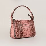  Túi Xách Nữ Shoulder Da Vân Trăn Hồng 26H.219 