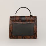  Túi Xách Nữ Da Vân Trăn Nâu 26NV.139 