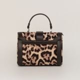  Túi Xách Da Nữ Nâu Báo Gấm 26N.8 