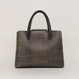  Túi Xách Nữ Da Vân Rắn Đen 26Đ.32 