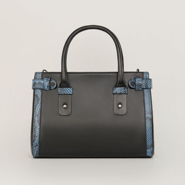  Túi Xách Nữ Da Trơn Đen 26ĐX.81 