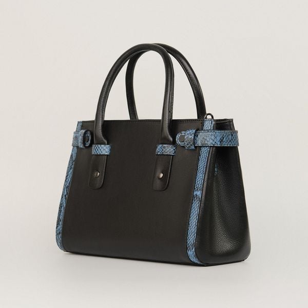  Túi Xách Nữ Da Trơn Đen 26ĐX.81 