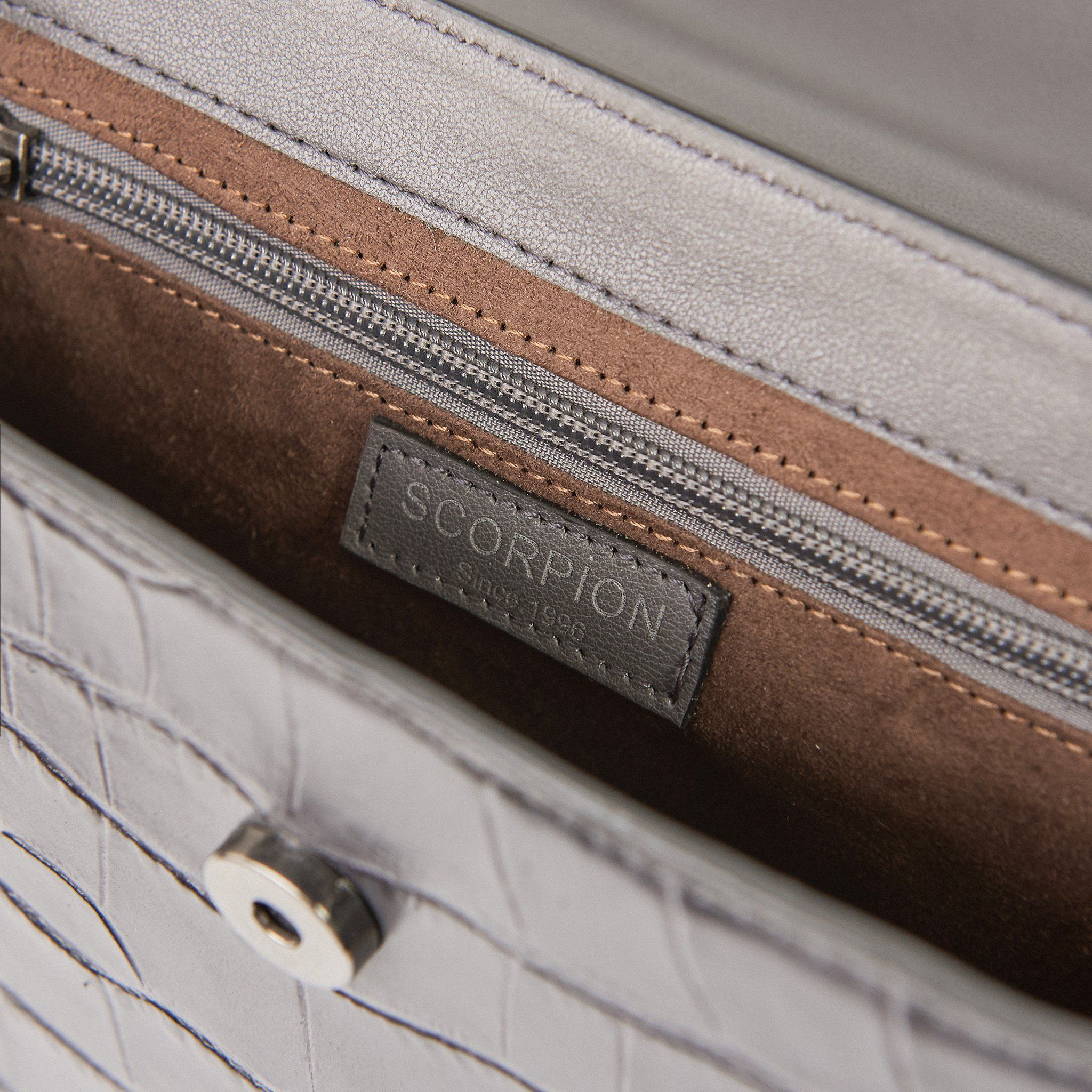  Túi Xách Nữ Da Vân Ghi 26G.222 