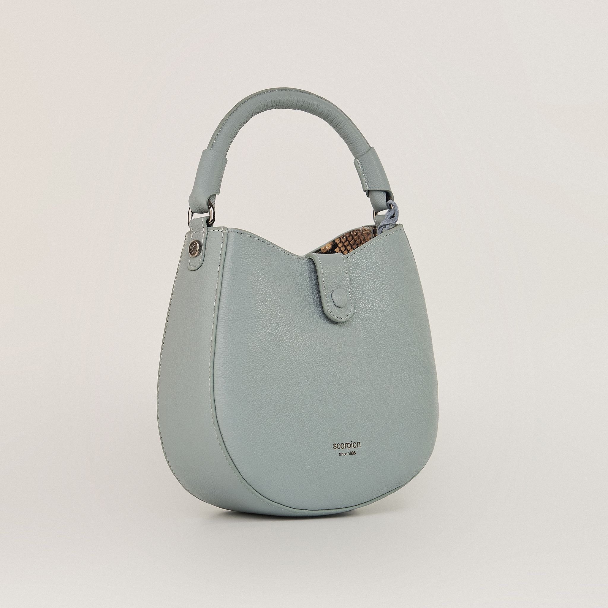  Túi Xách Nữ Da Trơn Xanh 26XN.25 