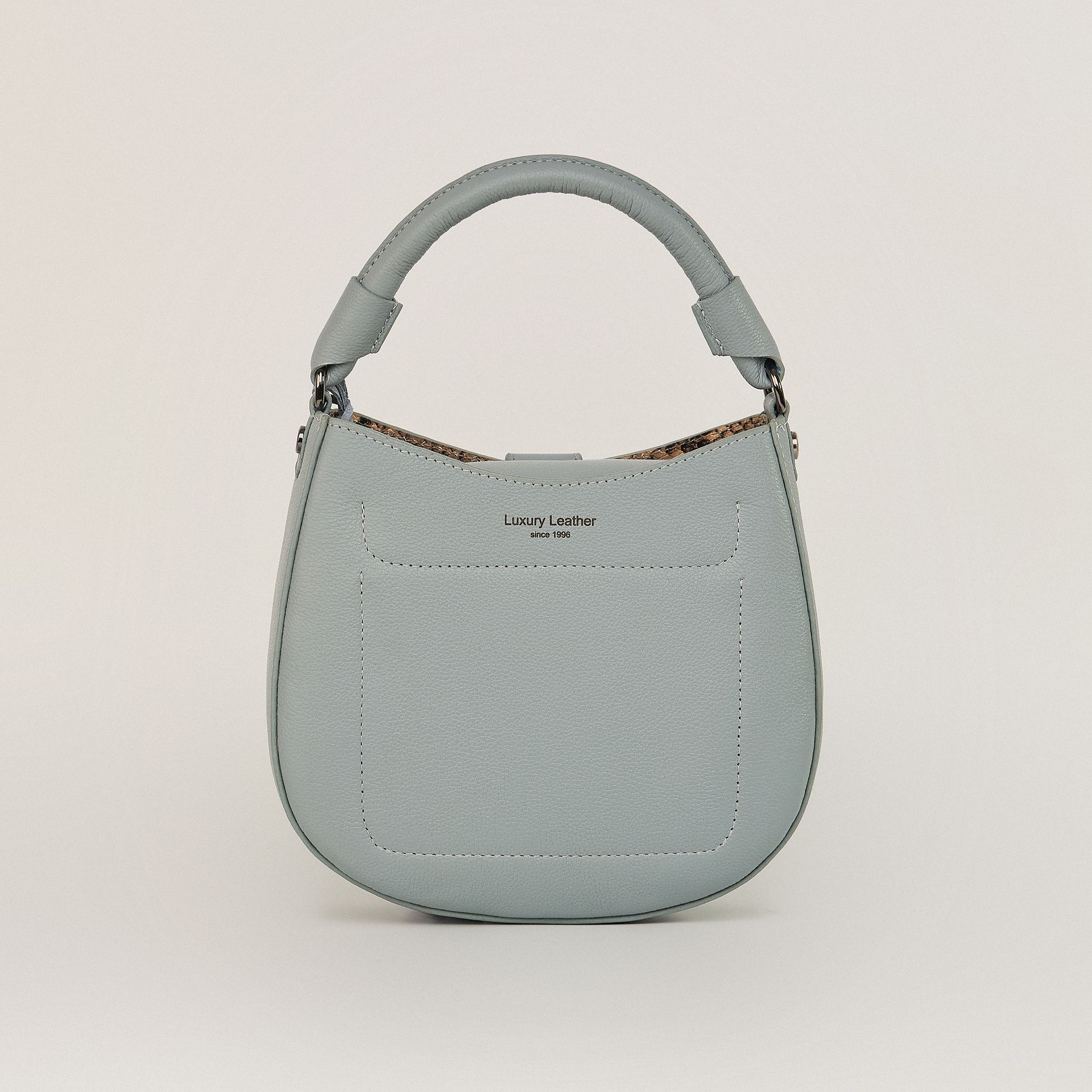  Túi Xách Nữ Da Trơn Xanh 26XN.25 