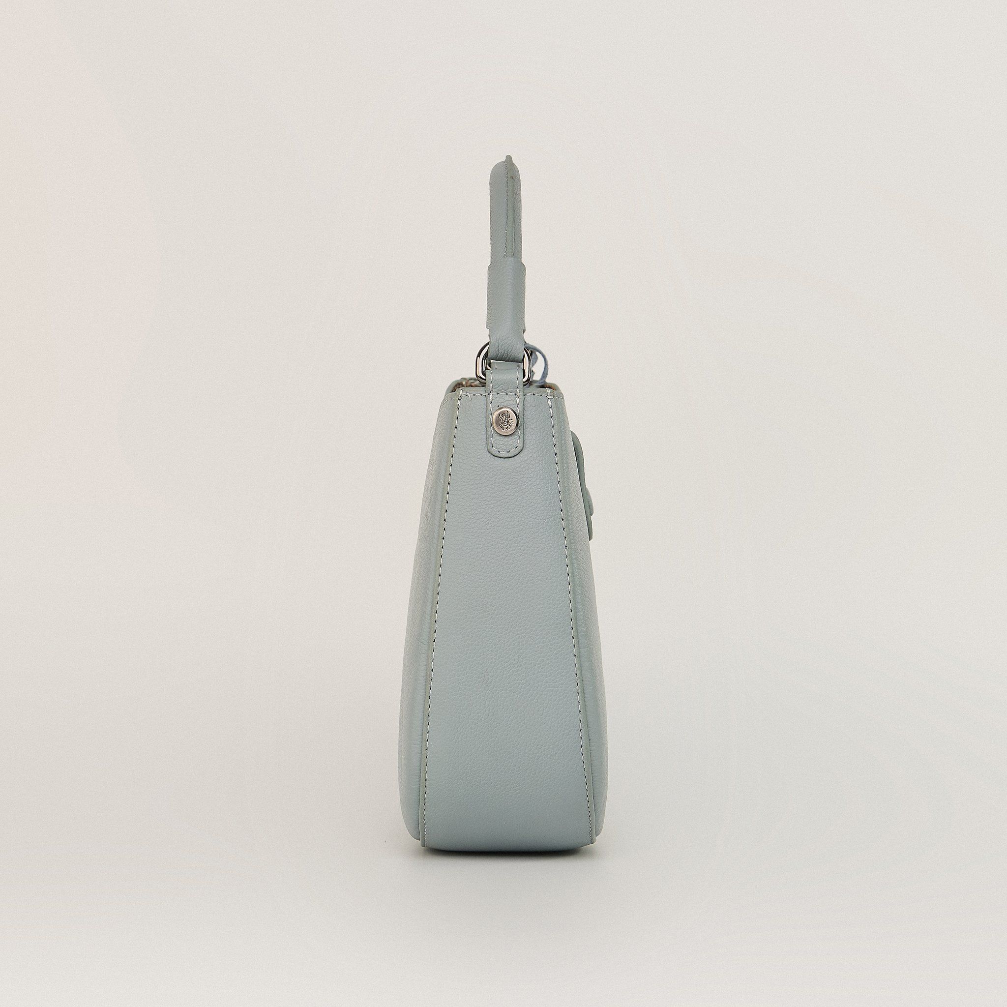  Túi Xách Nữ Da Trơn Xanh 26XN.25 