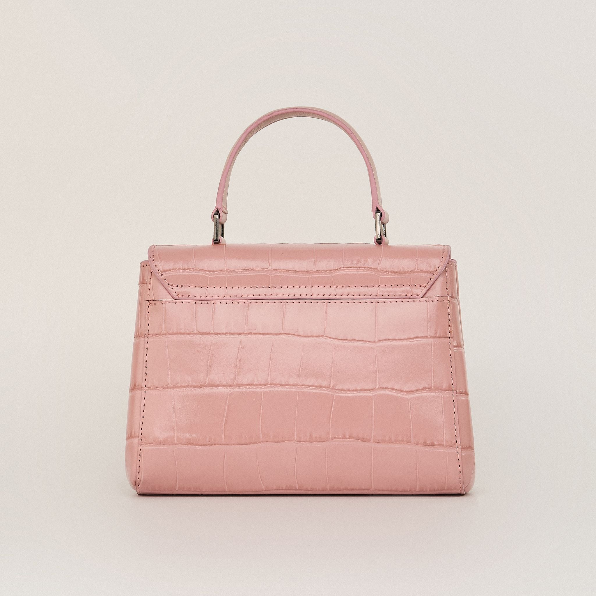  Túi Xách Nữ Da Vân Hồng 26H.52 