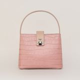  Túi Xách Nữ Da Vân Hồng 26H.46 