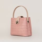  Túi Xách Nữ Da Vân Hồng 26H.46 