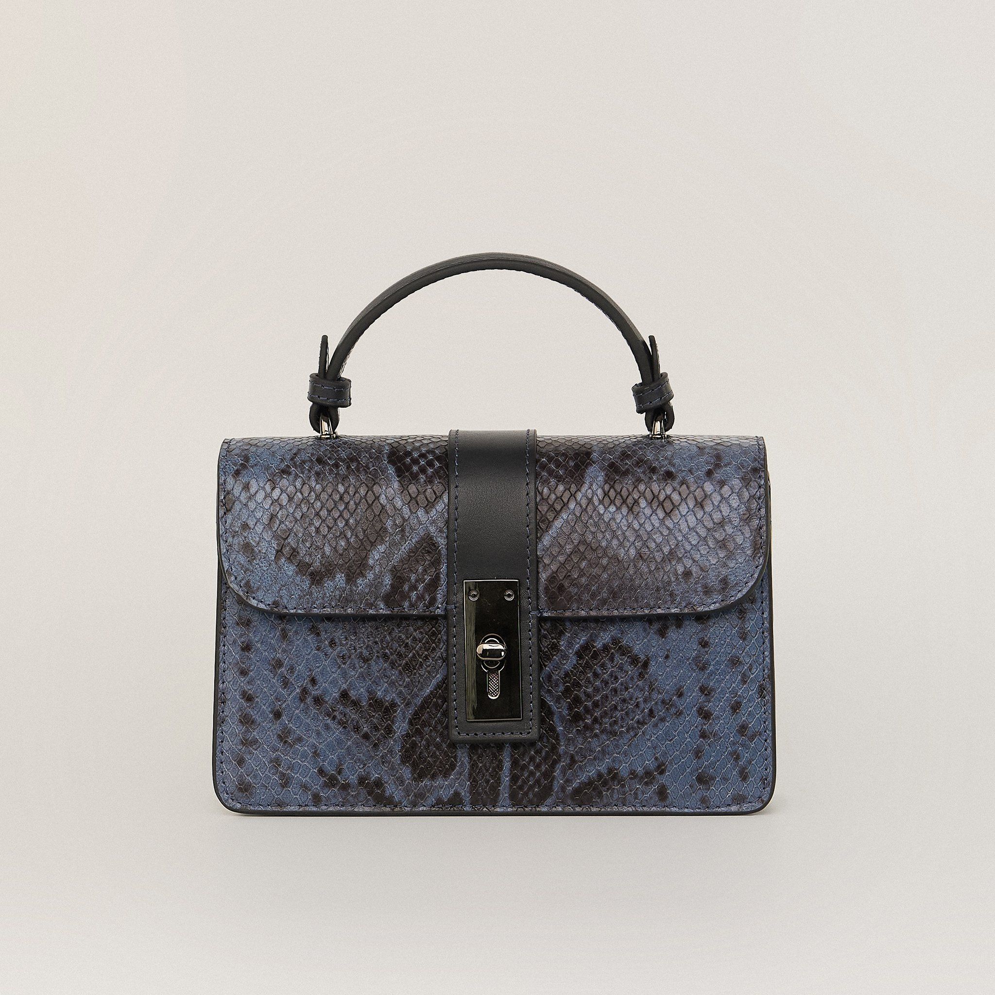  Túi Xách Nữ Da Vân Xanh 26X.7 