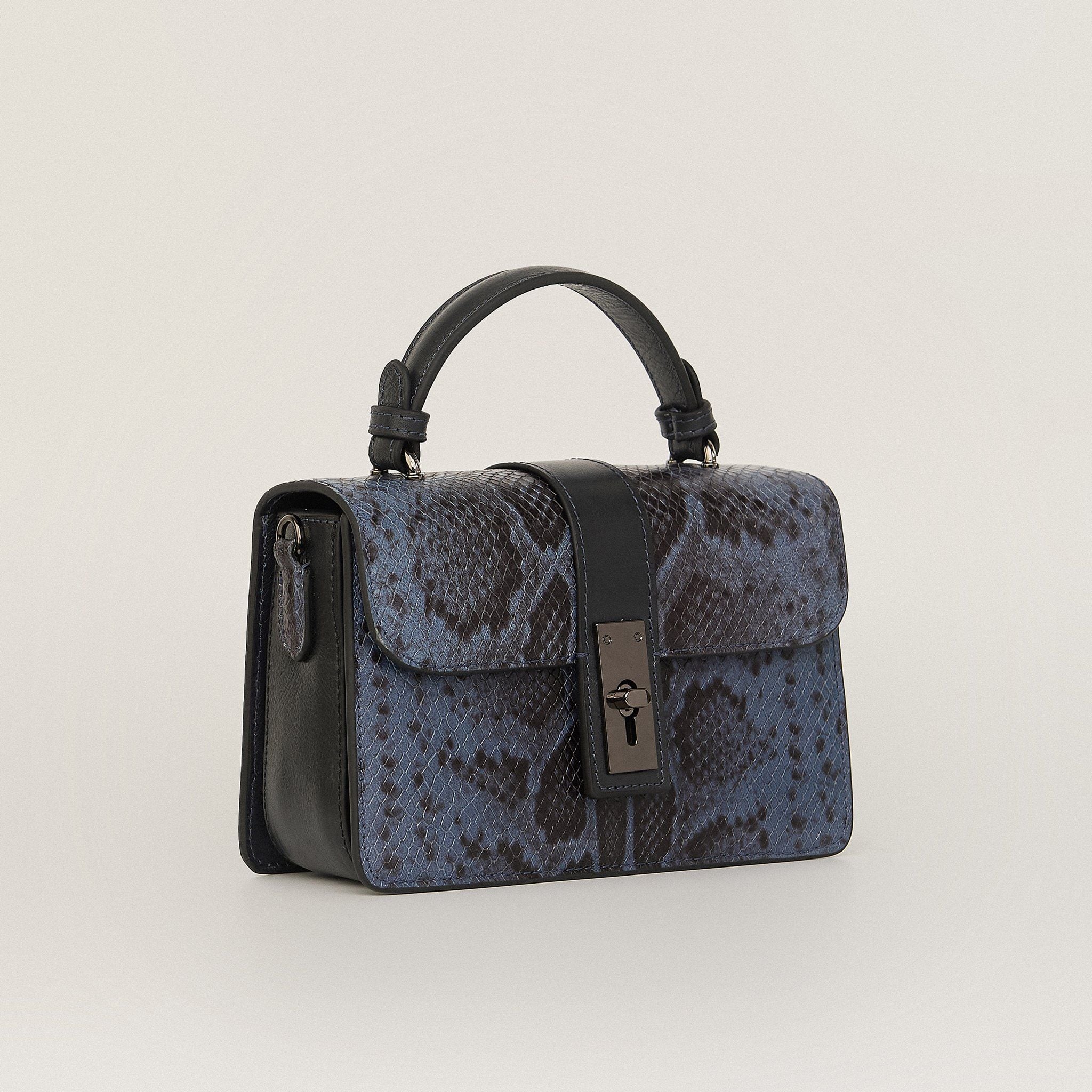  Túi Xách Nữ Da Vân Xanh 26X.7 