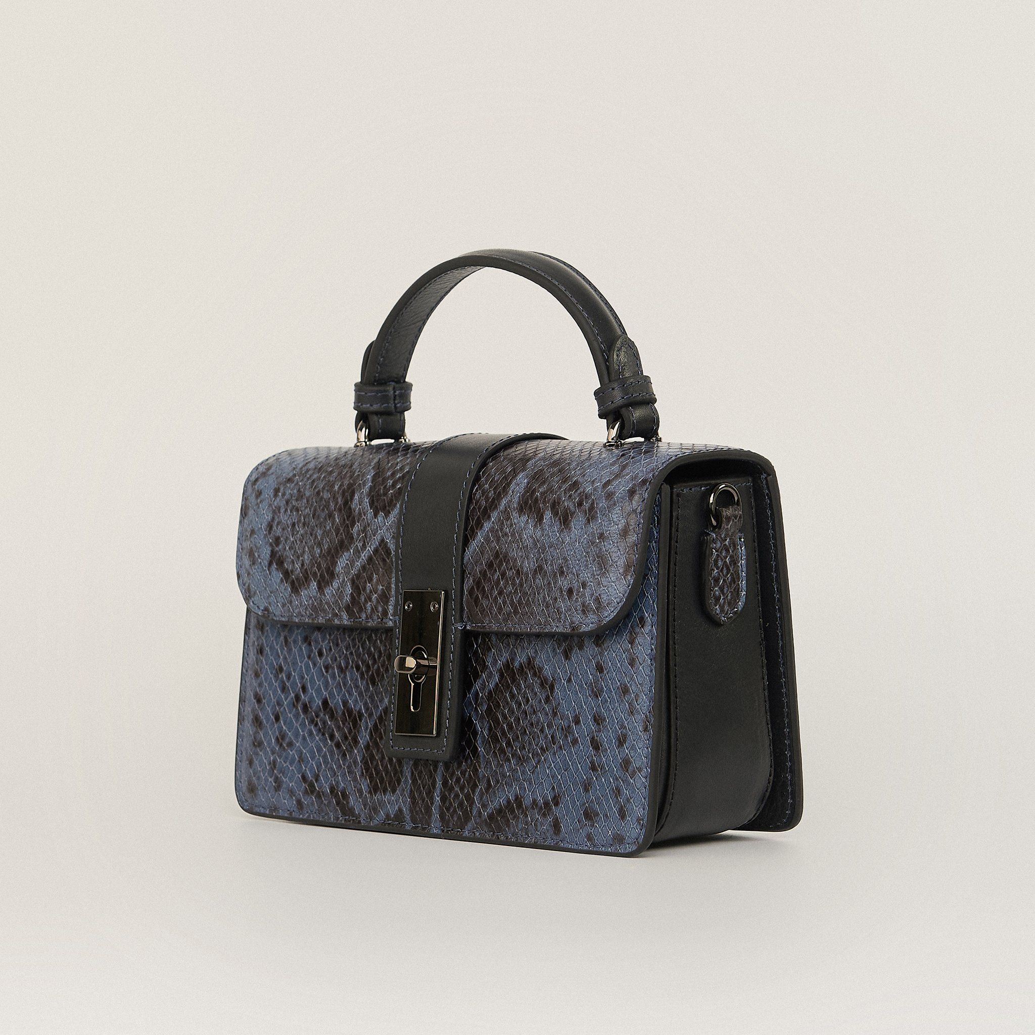  Túi Xách Nữ Da Vân Xanh 26X.7 