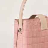  Túi Xách Nữ Da Vân Hồng 26H.46 