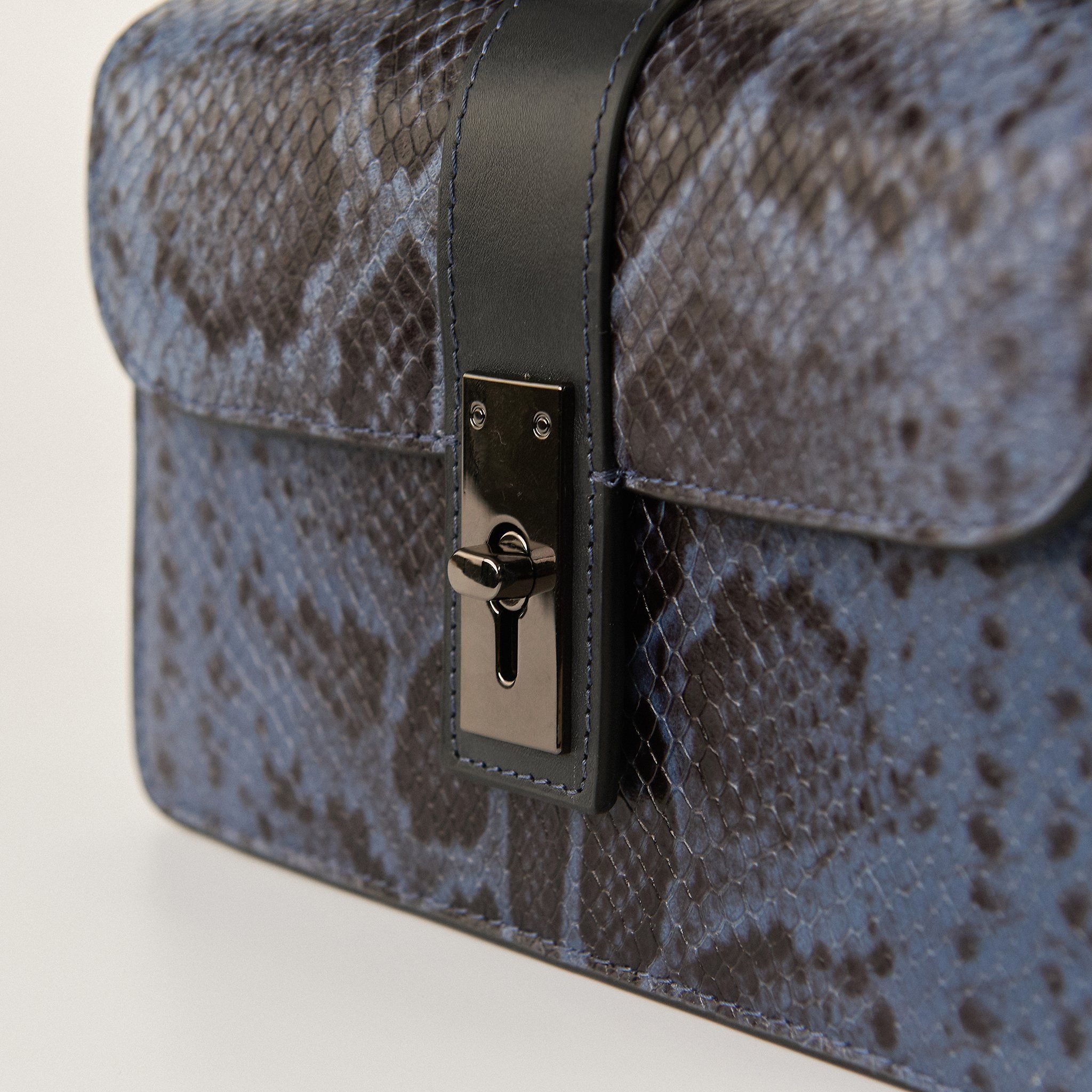  Túi Xách Nữ Da Vân Xanh 26X.7 