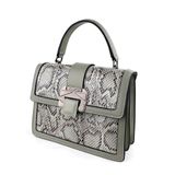  Túi Xách Da Vân Nữ Ghi 26G.213 