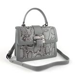  Túi Xách Da Vân Nữ Ghi 26GX.213 