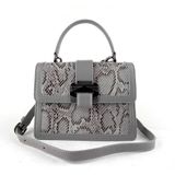  Túi Xách Da Vân Nữ Ghi 26GX.213 