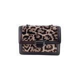  Túi Xách Da Nữ Báo Gấm Nâu 26N.10 