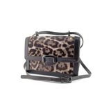  Túi Xách Da Nữ Báo Gấm Nâu 26N.10 