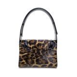  Túi Xách Da Nữ Nâu Báo Gấm 26N.12 