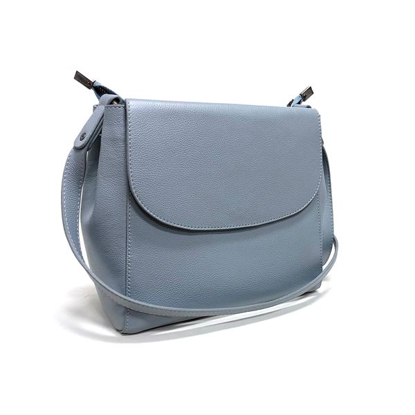  Túi Xách Nữ Da Trơn Messenger Xanh 26X.198 