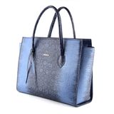  Túi Xách Da Vân Nữ Xanh 26X.70 