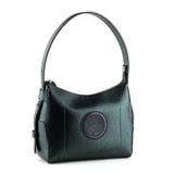  Túi Xách Nữ Da Vân Metallic Xanh 26XR.206 