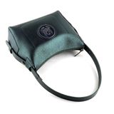  Túi Xách Nữ Da Vân Metallic Xanh 26XR.206 