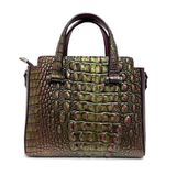  Túi Xách Da Vân Nữ Tím Đỏ 26T.18 