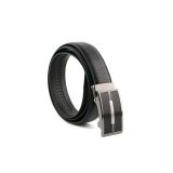  Thắt Lưng Da Nam Khóa Lăn Đen 36S.3 