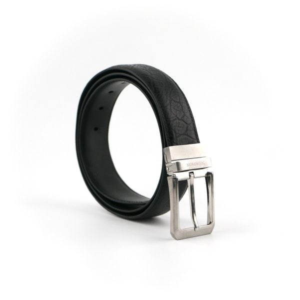  Thắt Lưng Da Nam Khóa Cài Đen 36S.2 